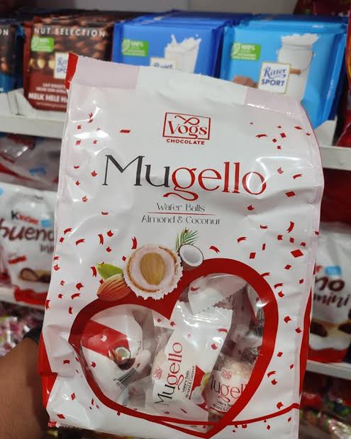 Mugello Wafer Balls Almond And Coconut 250gm