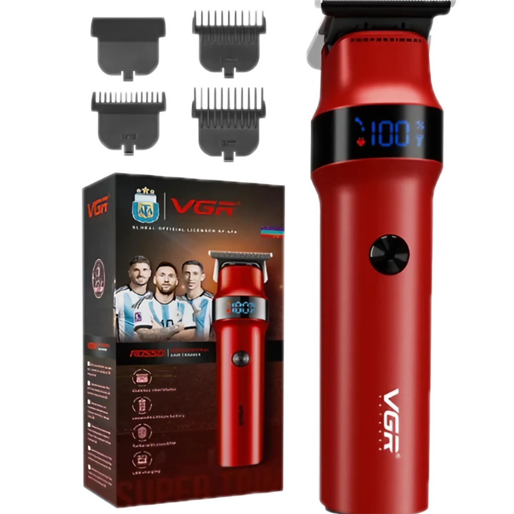 VGR V-987 Professional Hair Trimmer Red