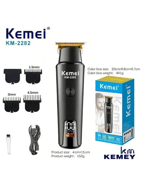 Kemei KM-2282 Hair Clipper and Beard Trimmer for Men